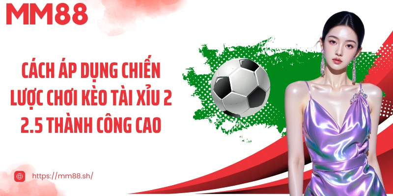 Cách áp dụng chiến lược chơi kèo tài xỉu 2 2.5 thành công cao